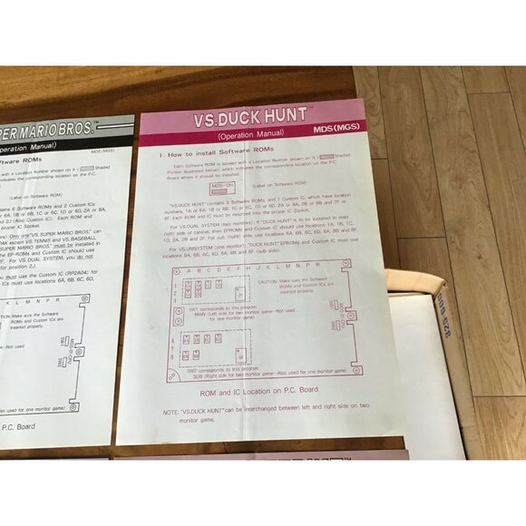 Vintage ORIGINAL NINTENDO Gun & Unisystem Kit Manual W/Inserts - Picture 6 of 12